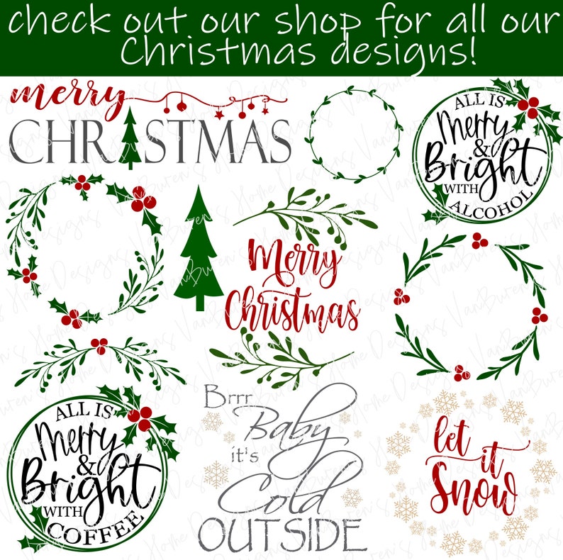 Noel Svg Christmas Sign Svg Vertical Welcome Svg Vertical | Etsy