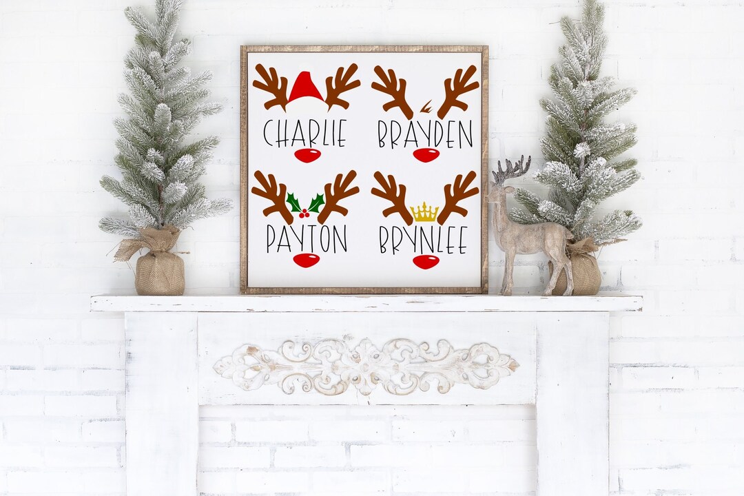 Disegni di tazze di Natale con renne per bambini nei formati di