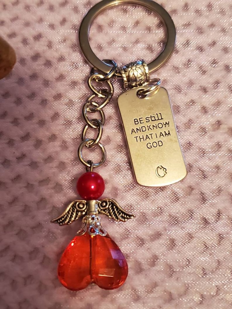 New Driver Guardian Angel Keychain With Protect Me Charm