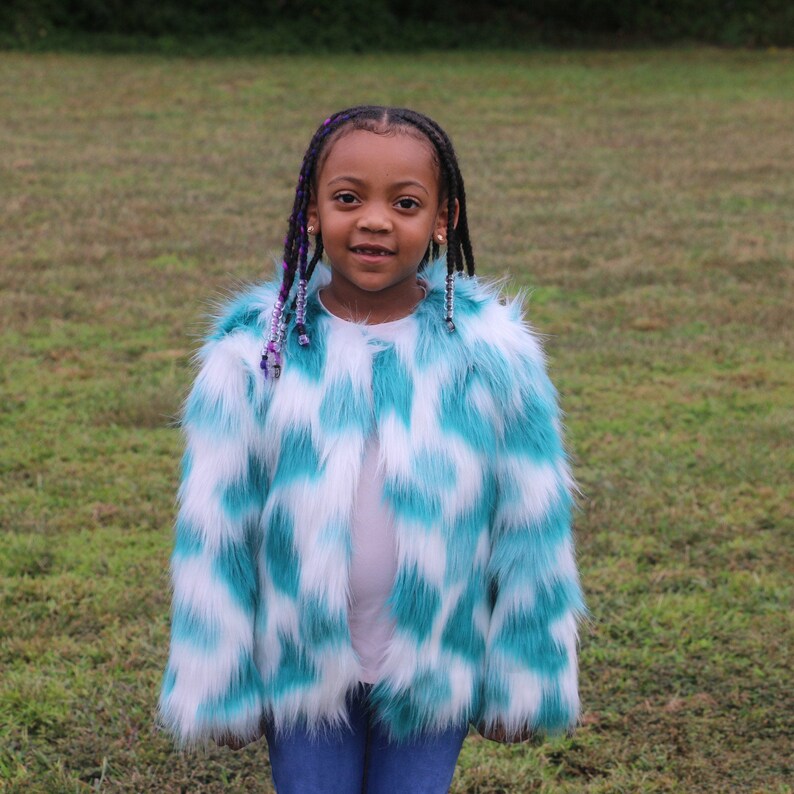 Frootiez Mommy and Me Coats Faux Fur 