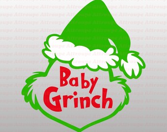 Download Baby Grinch Svg Etsy