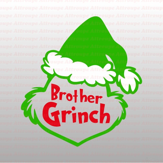 Download Brother Grinch Christmas Dr Seuss Svg Svg Dxf Cricut Etsy