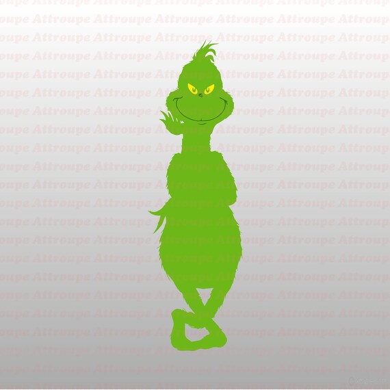 Download Silhouette Grinch Christmas Dr Seuss Svg 5 Svg Dxf Cricut Etsy
