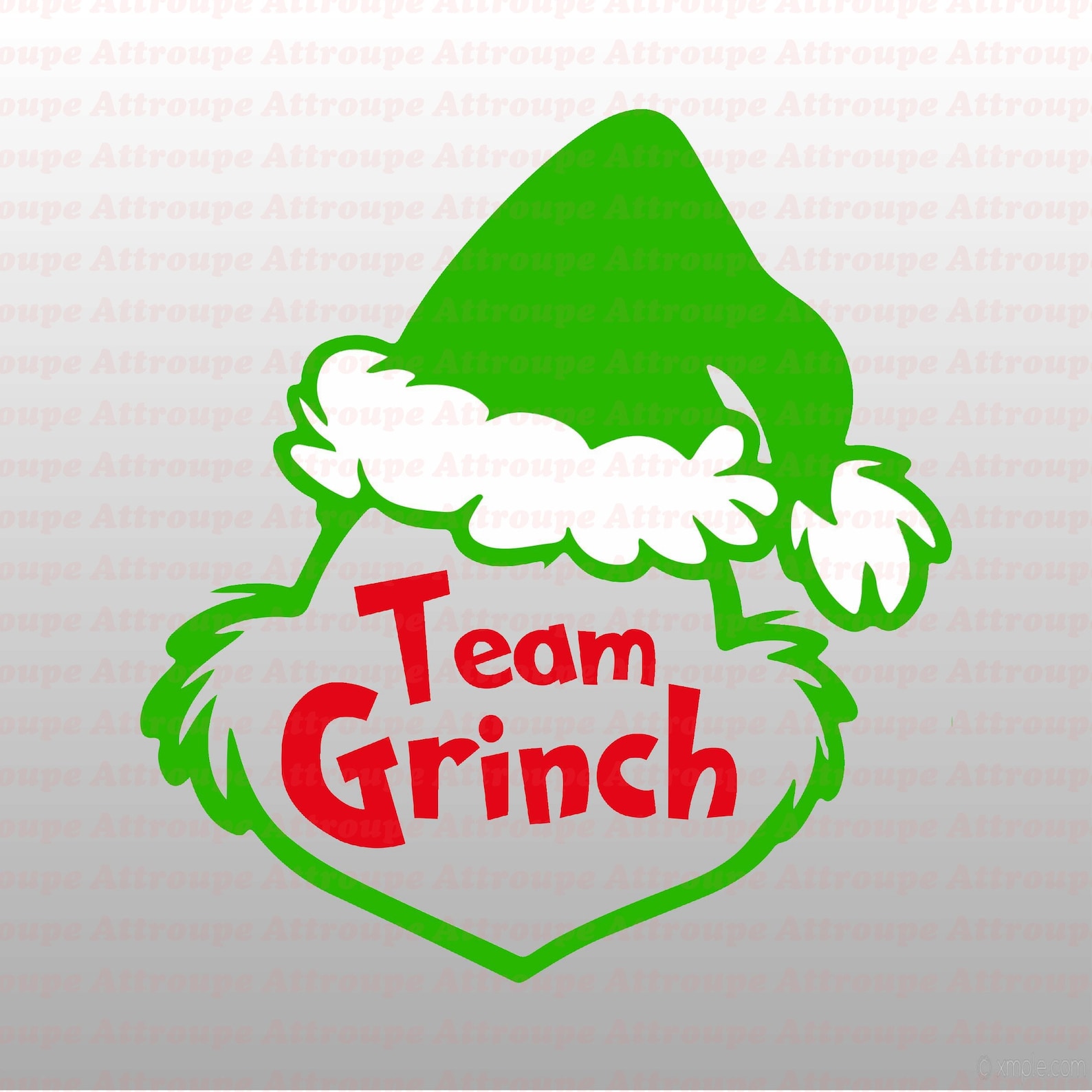 Team Grinch Christmas Dr Seuss SVG 2 svg dxf Cricut Etsy
