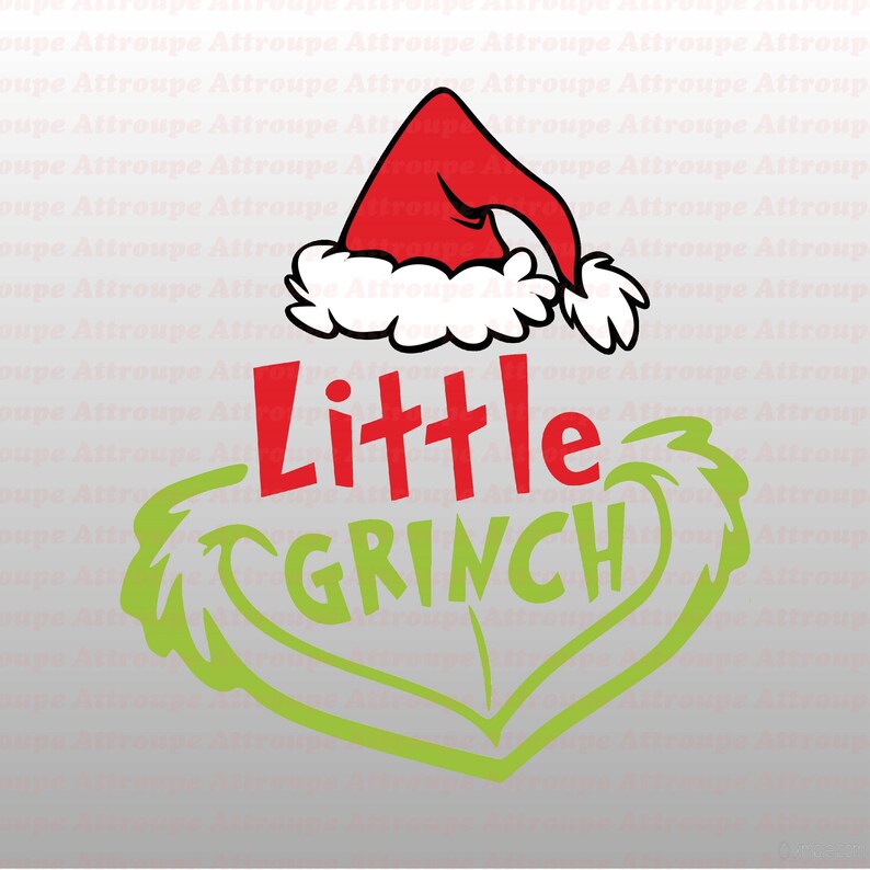 Download Little Grinch Face Christmas Dr Seuss SVG svg dxf Cricut ...