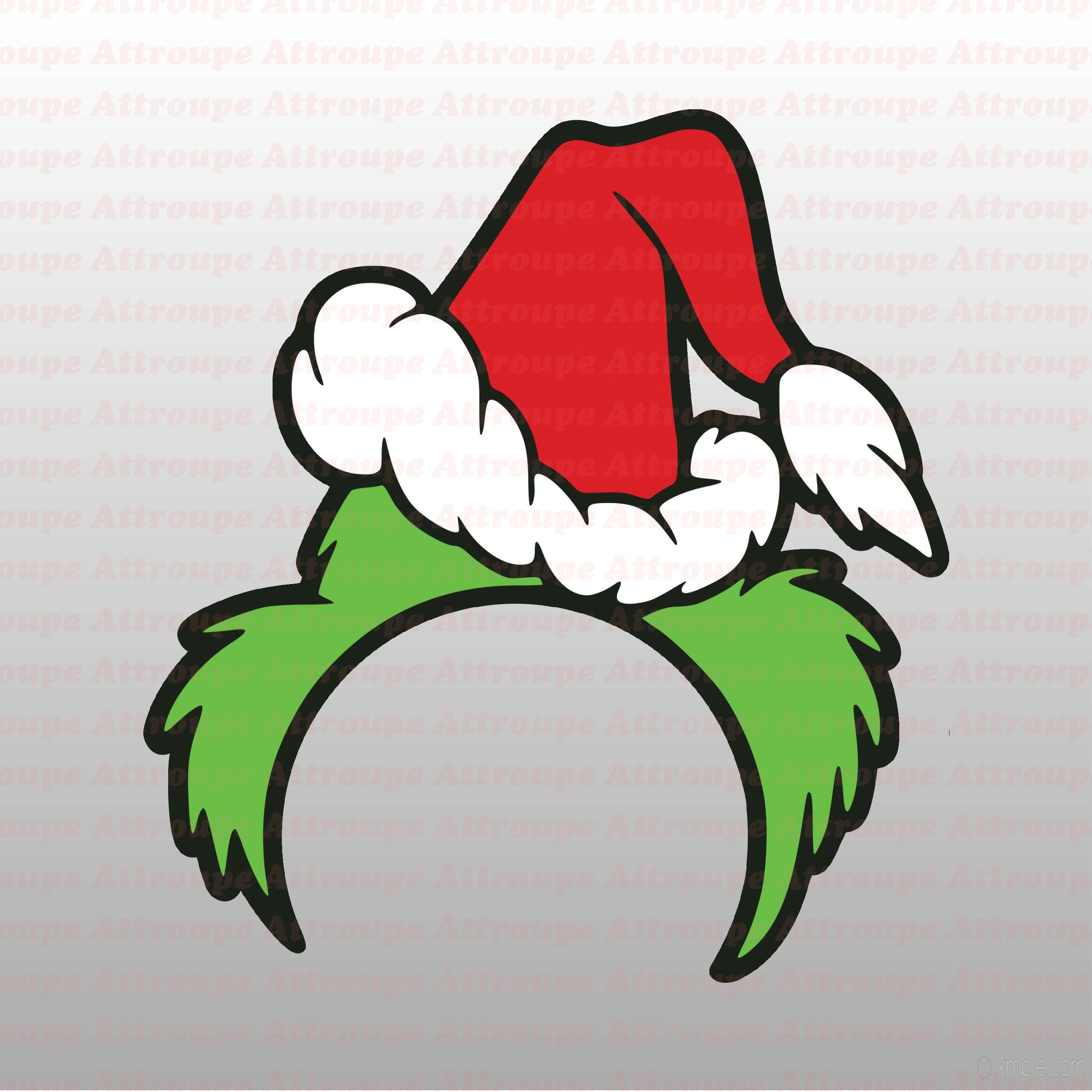 Grinch Hat Template Grinch Hat Template