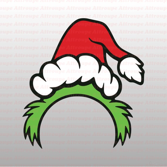 Grinch Hat Template Printable