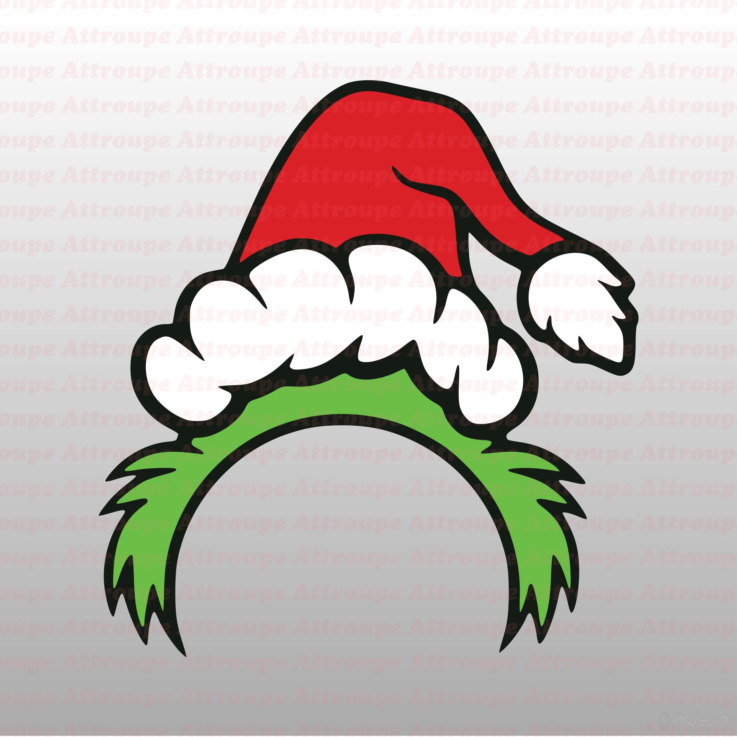 Grinch Hat Template Grinch Hat Template