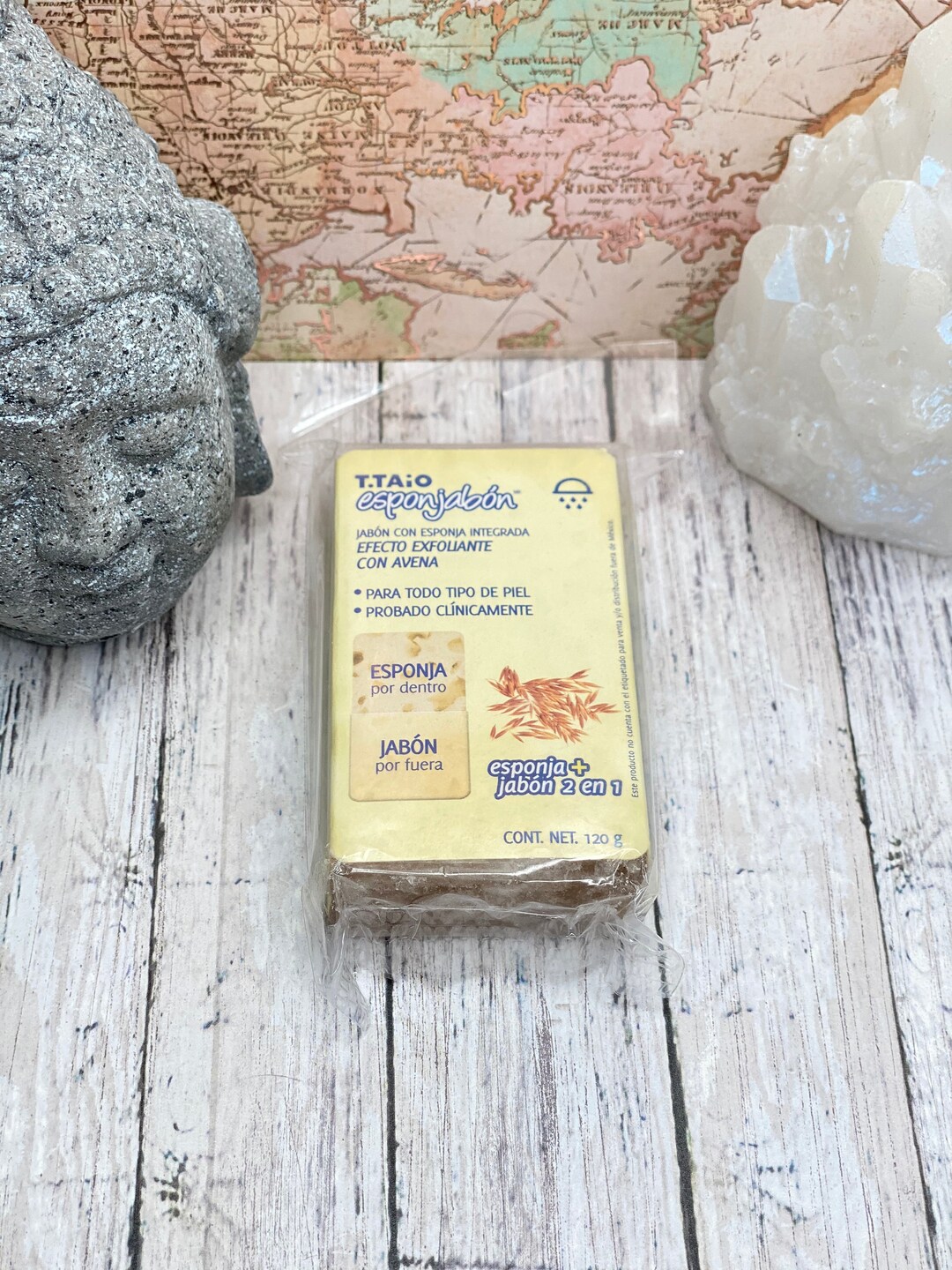 OATMEAL Esponjabon T.taio Etsy