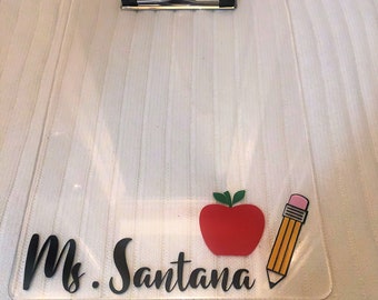 Download Teacher Clipboard Svg Etsy