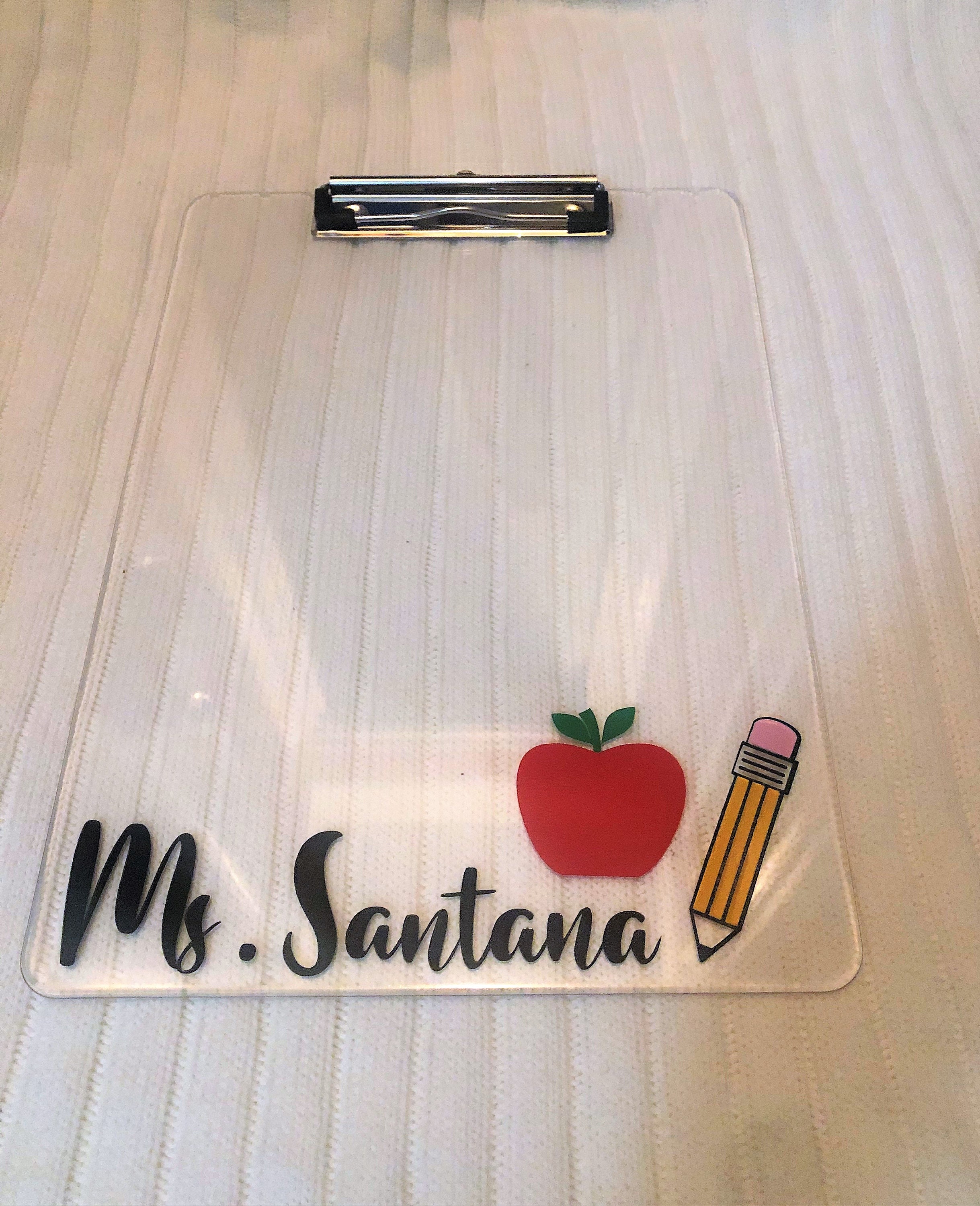 Teacher Clipboard Etsy