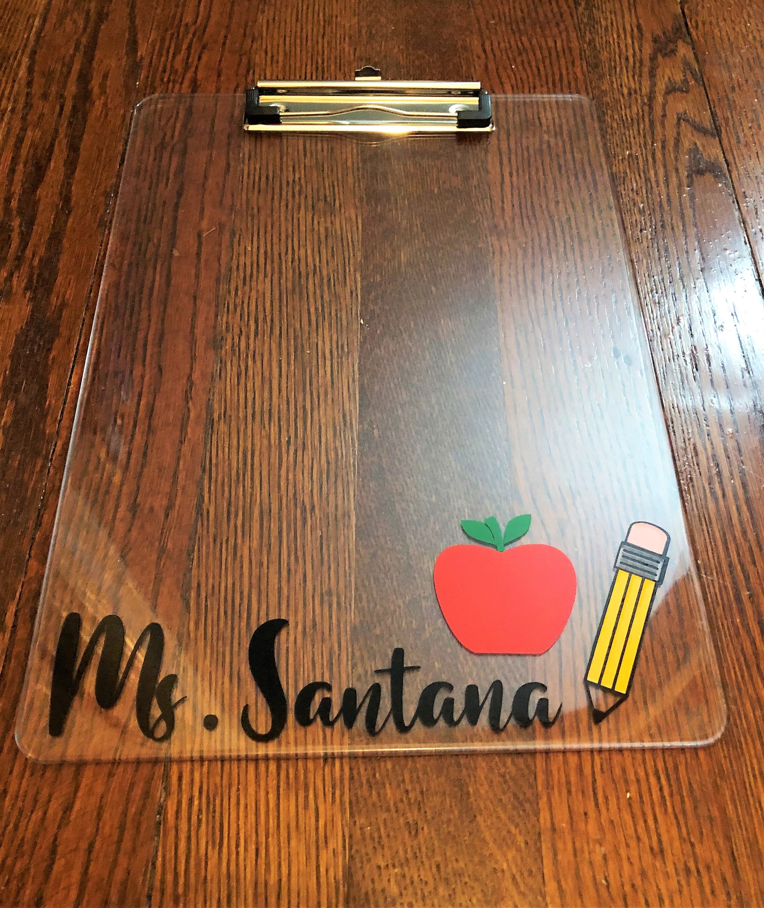 Teacher Clipboard Etsy UK