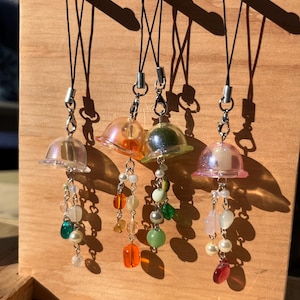jellyfish keychain