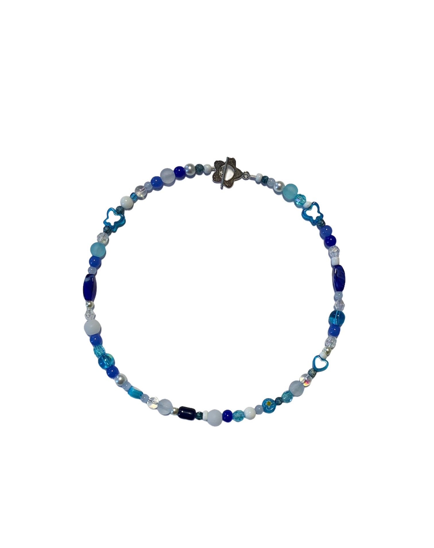 Funky summer y2k beaded necklace Etsy