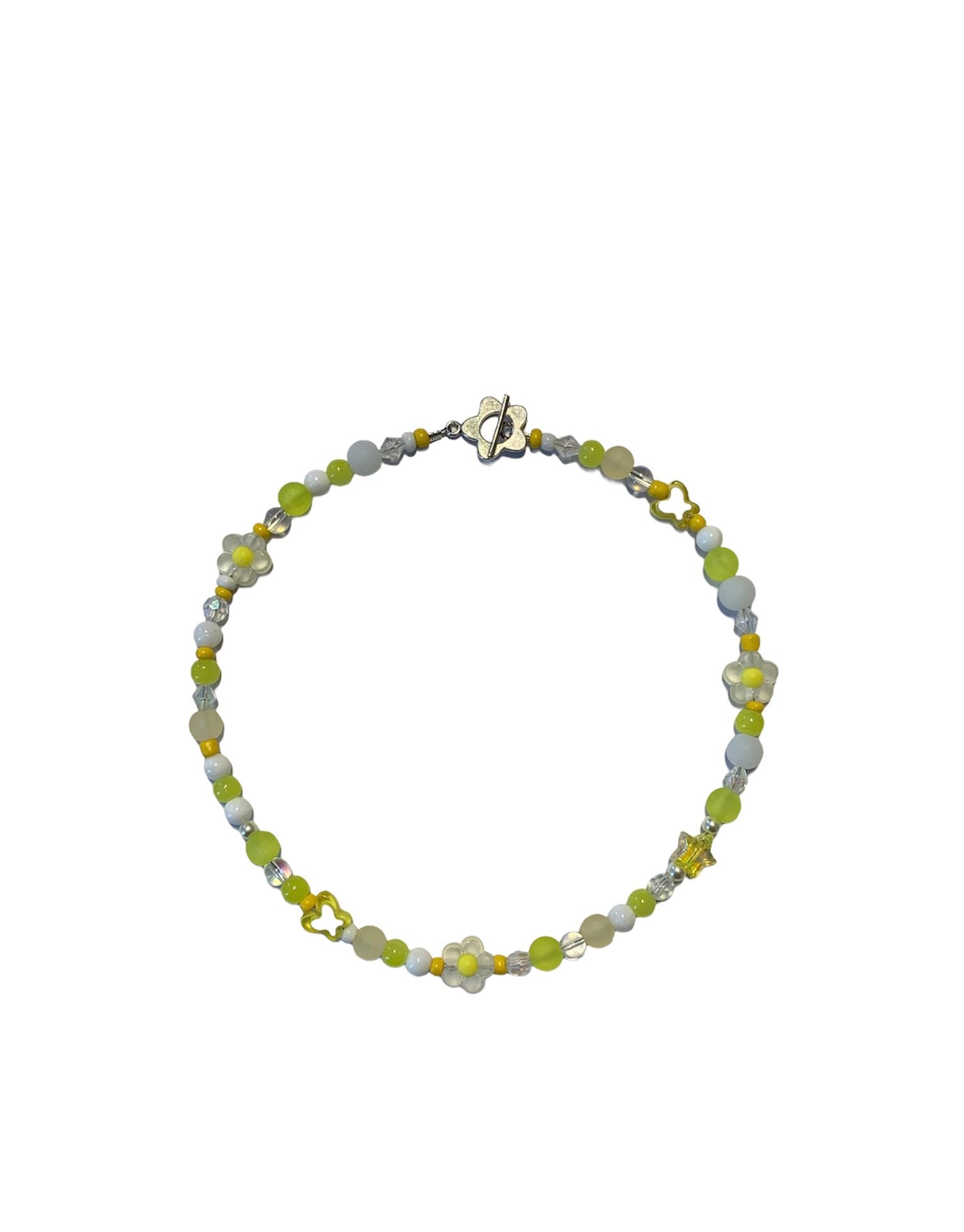 Funky summer y2k beaded necklace Etsy