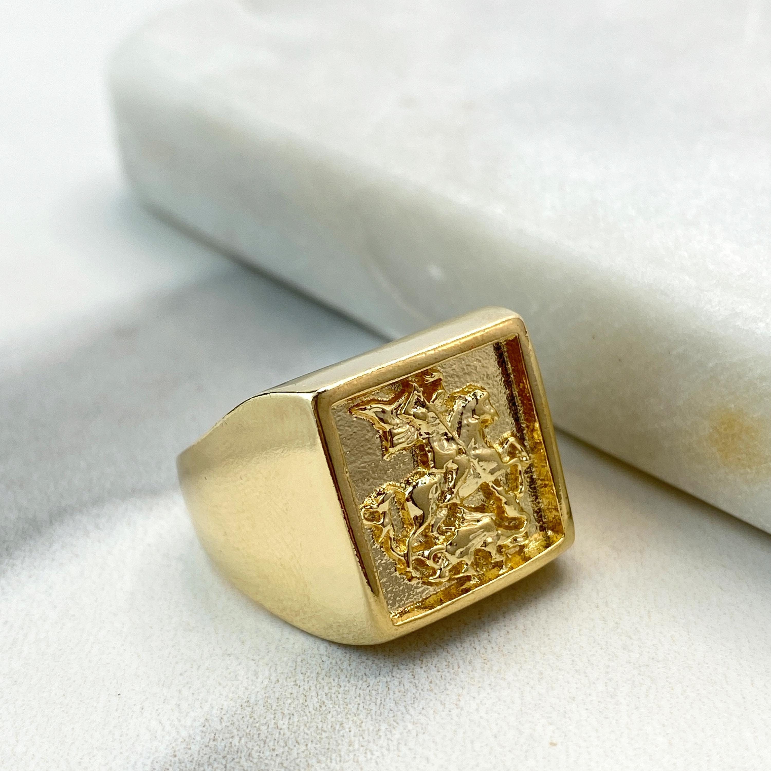 Tony Sopranos Mob Pinky Ring Mafia Pinky Ring