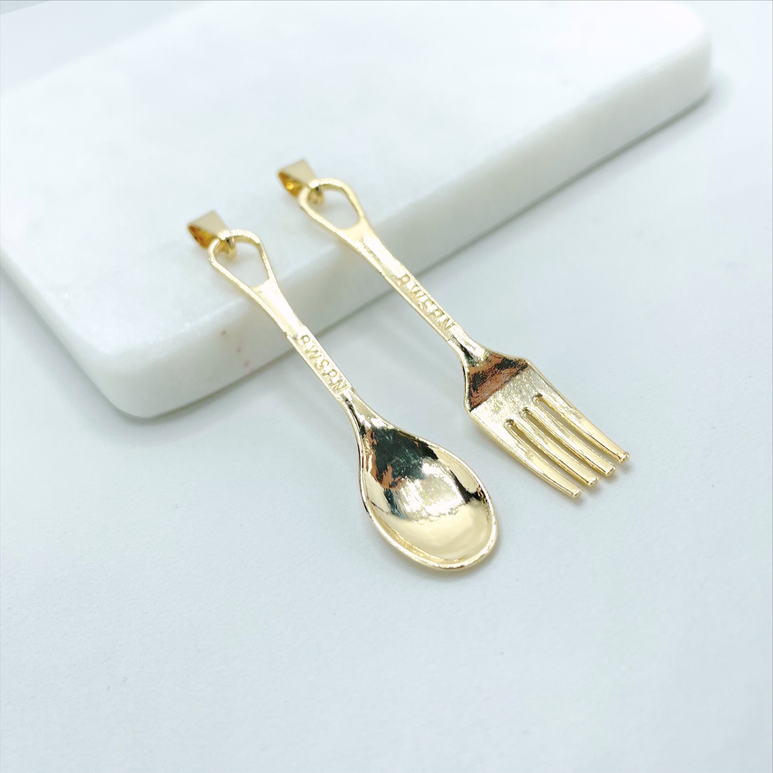 18k Gold Spoon