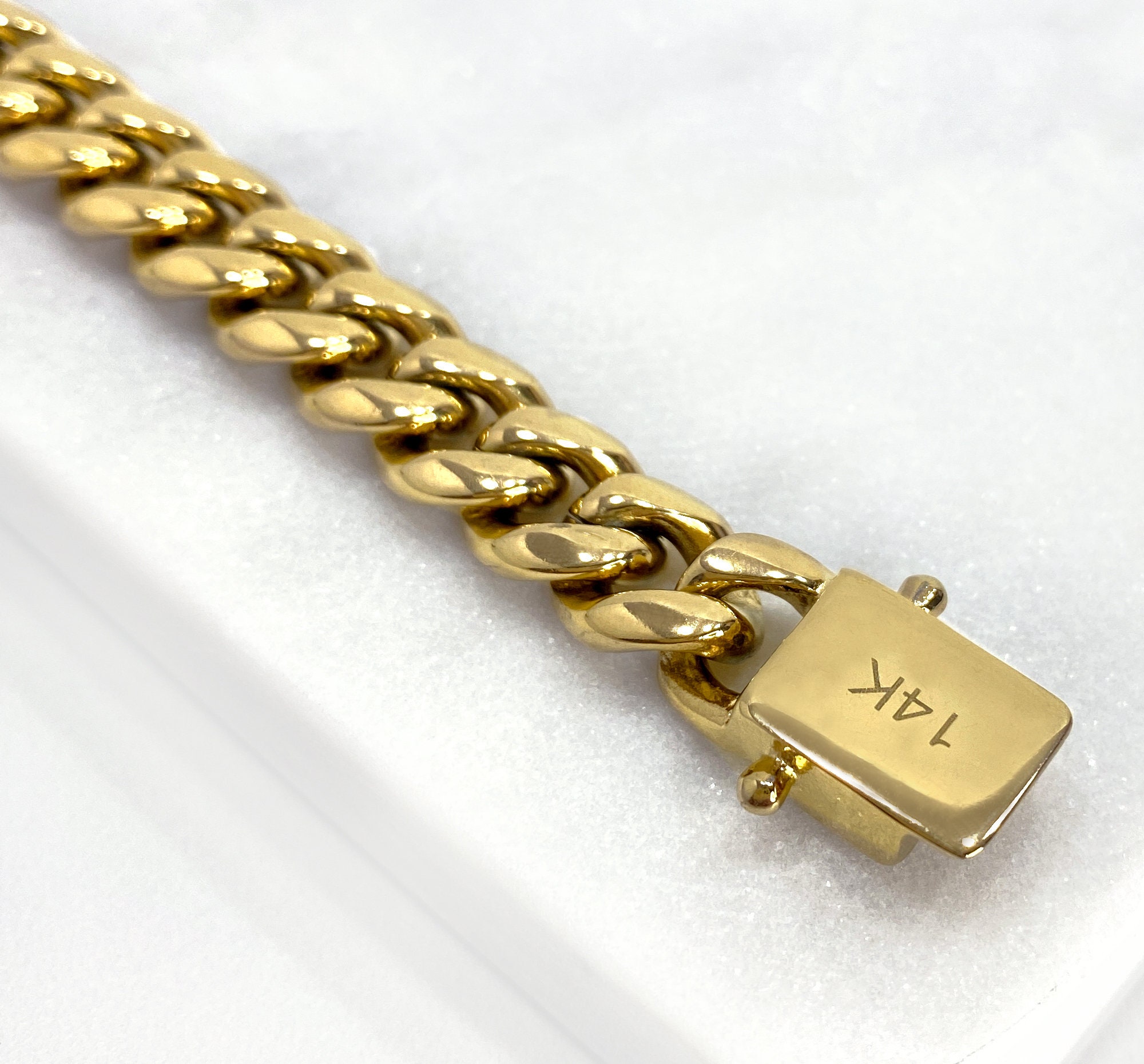 10mm】【60cm】【Miami Cuban Curb Link】 匿名配送-