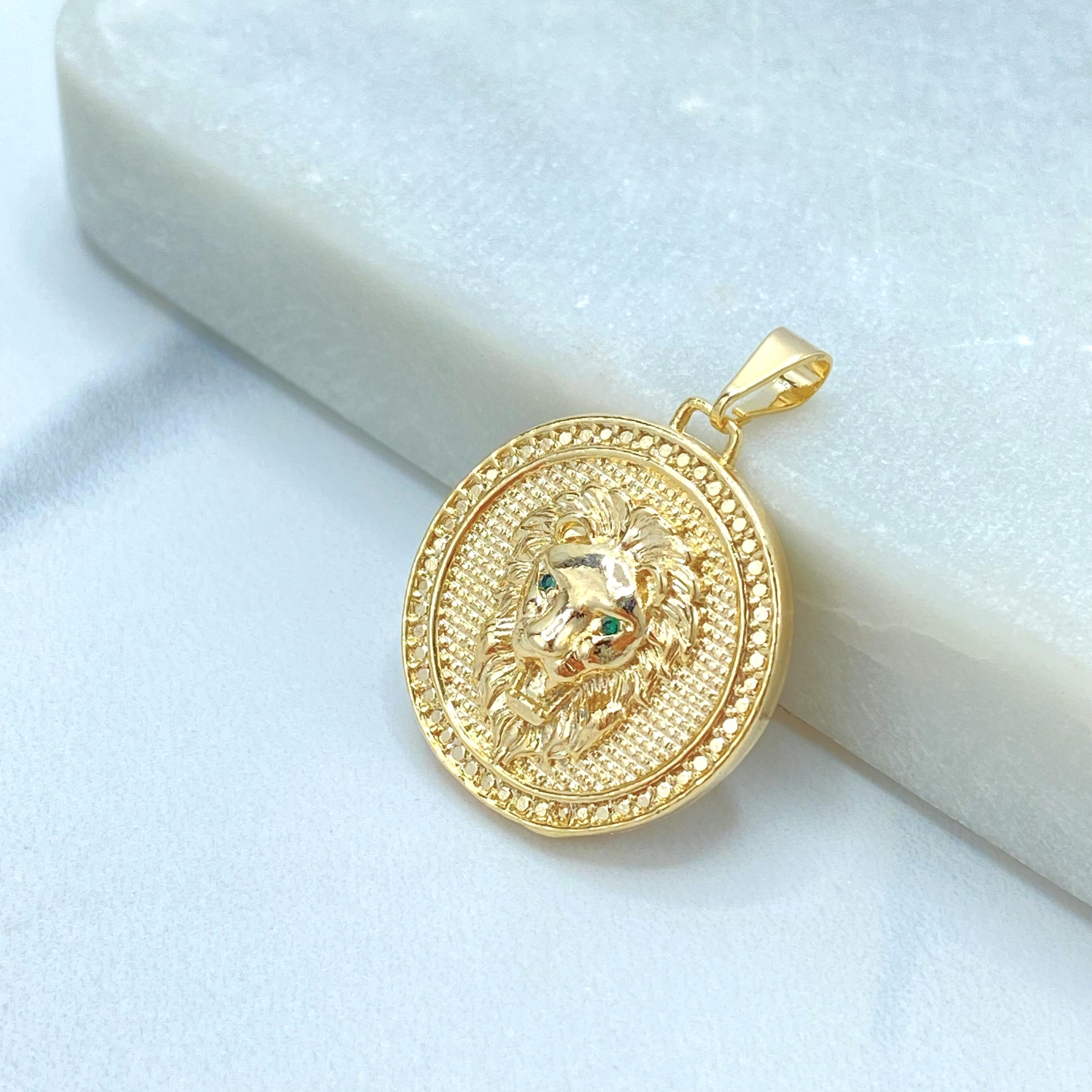 VERSACE ゴールドライオンネックレス Versace Lion Pendant - Etsy