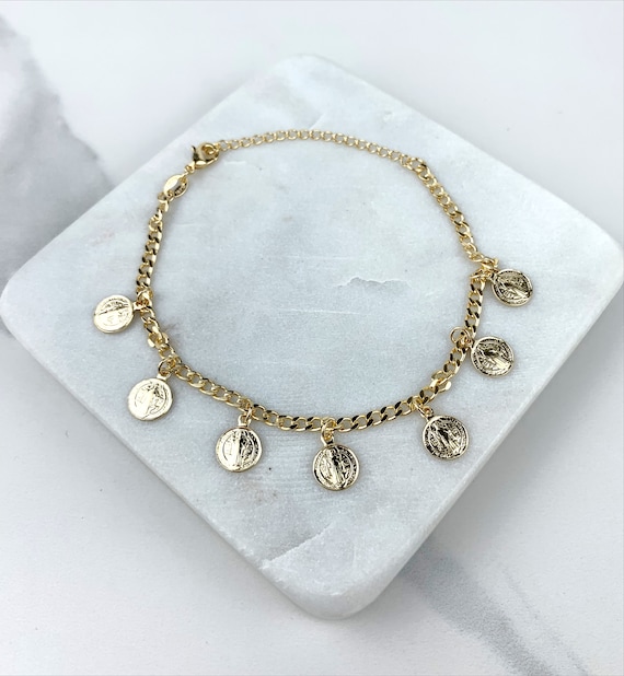 Cuban link 2024 charm bracelet
