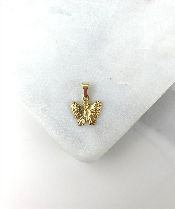 18k Gold Filled Butterfly Pendant for Wholesale and Jewelry