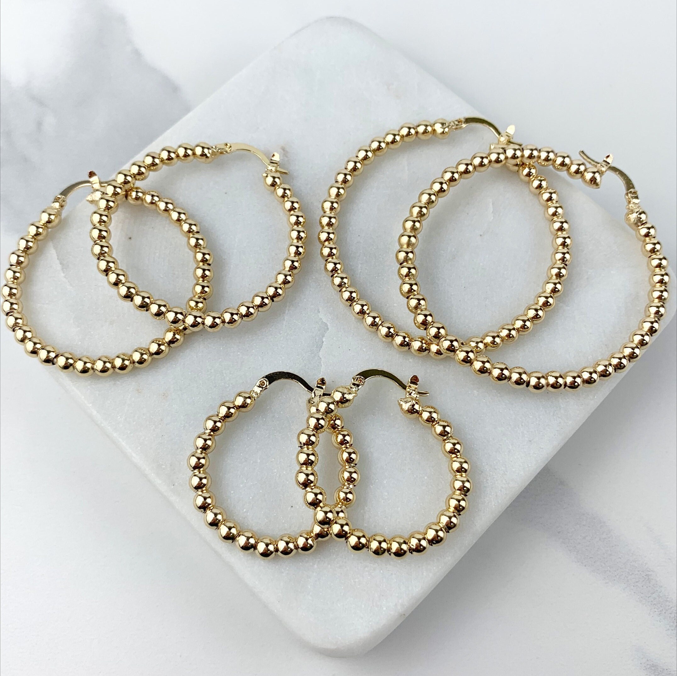 Extra large 2024 hoop earrings wholesale