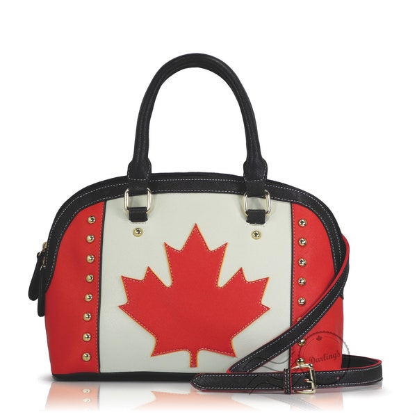Liebling Kanadische Flagge Design Handtasche
