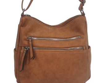 Bolso de hombro vegano estilo hobo minimalista Darling