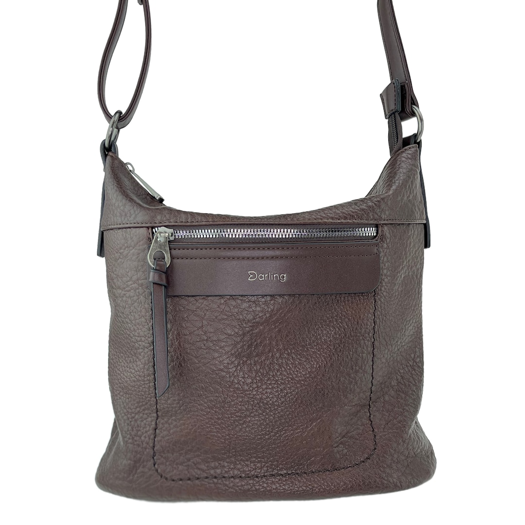 Darling Hobo Style Vegan Leather Shoulder Crossbody Bag 6 Etsy