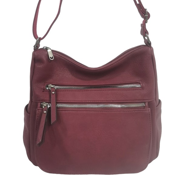 Darling Minimalist Hobo Style Vegan Shoulder Bag