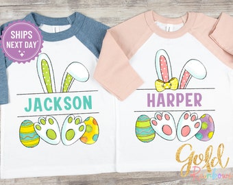 Personalized Easter Shirts for Kids, Matching Easter Shirts, Cousin Crew Easter Tees, Toddler Easter Egg Hunt Shirts, Siblings, Cousins 1102
