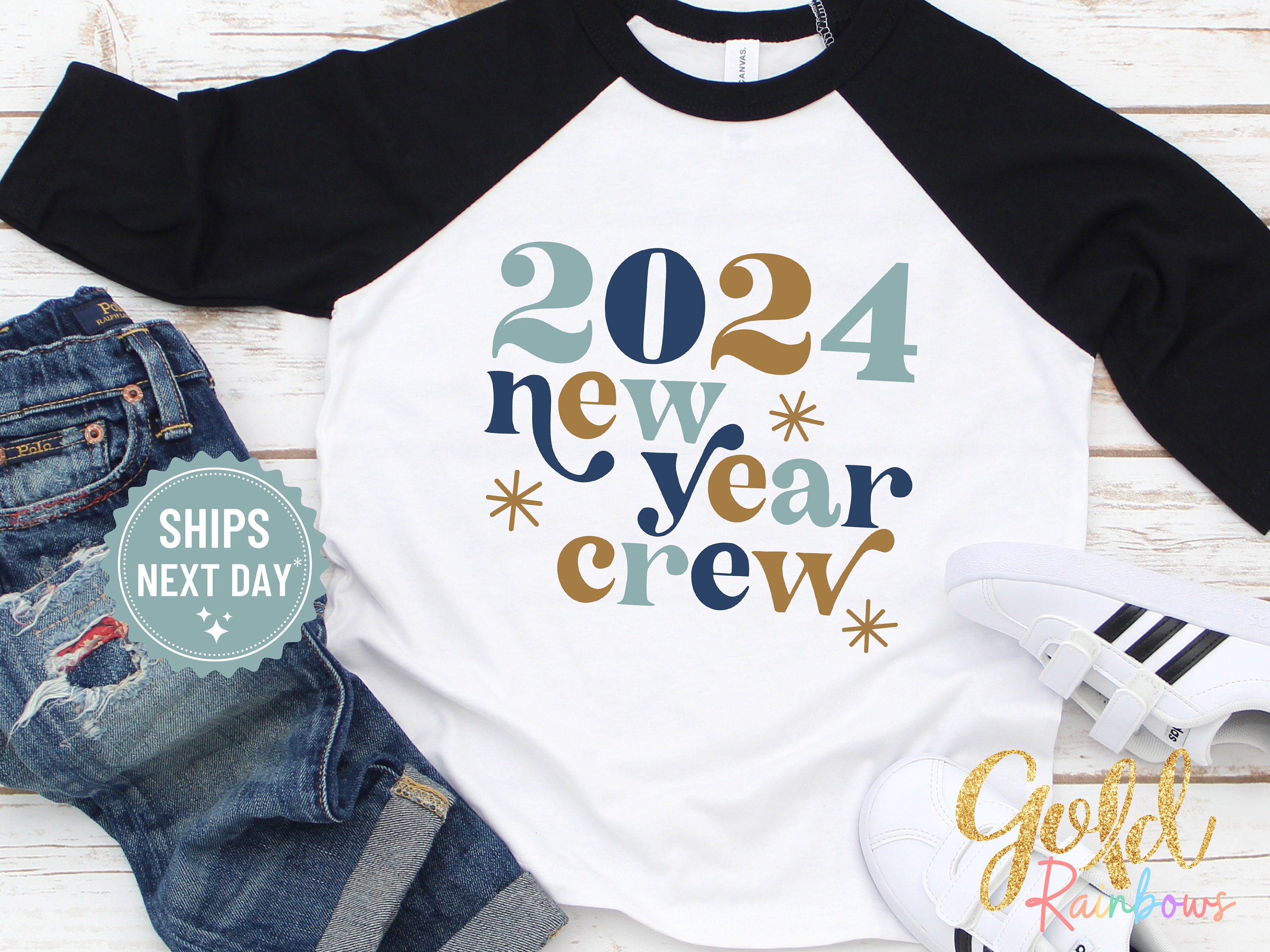 kids new years shirts
