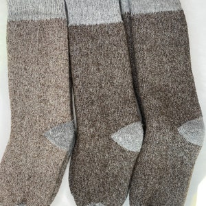Icelandic and Alpaca Wool Blended Socks. Made in the USA.