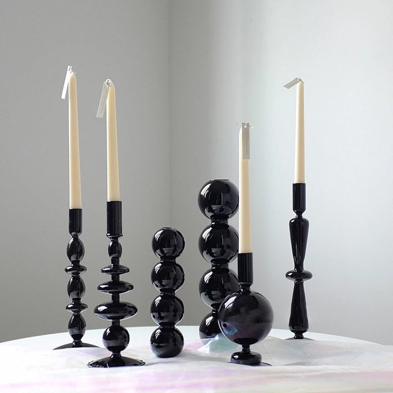 Black すぐったレディース福袋 Collection. 【超目玉枠】 Mid-Century vintage ho vases style candlestick