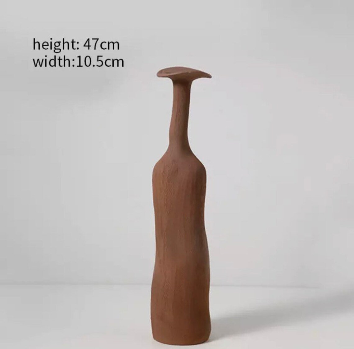 Funky vases Ceramic imperfect wonky vases. Mid century Scandi Etsy