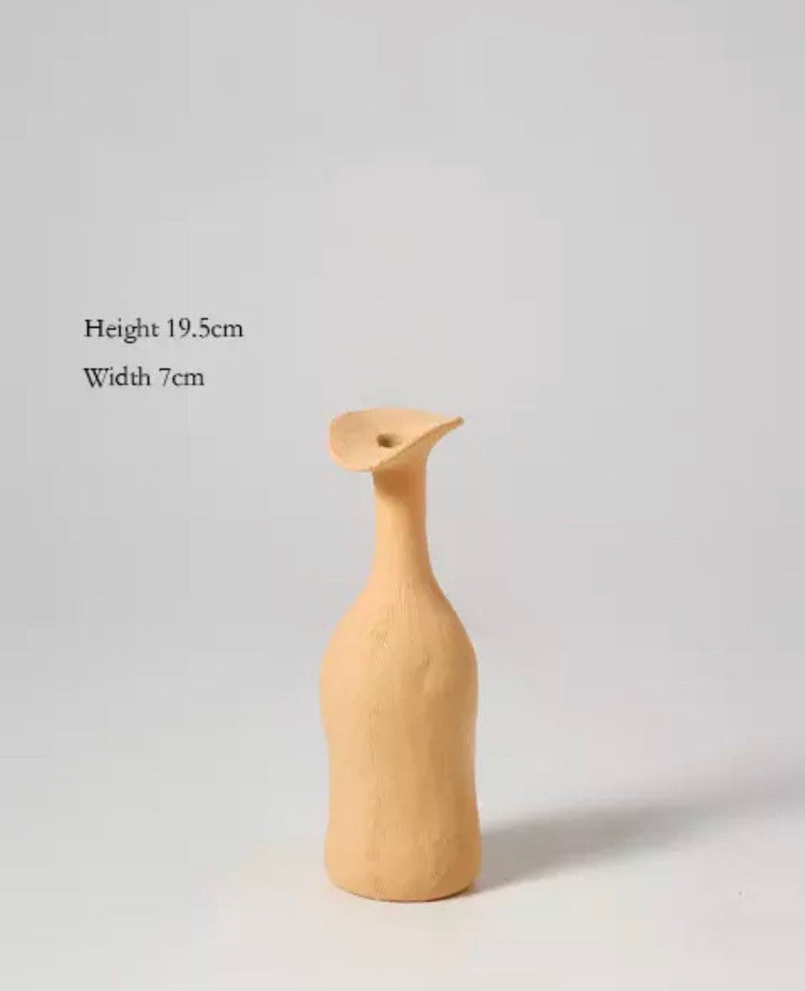 Funky vases Ceramic imperfect wonky vases. Mid century Scandi Etsy