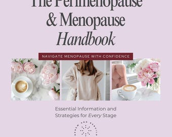 Perimenopause and Menopause Handbook Women’s Midlife Health Guide Hormone Balance Ebook Symptoms Nutrition Sleep Stress Support Wellness PDF