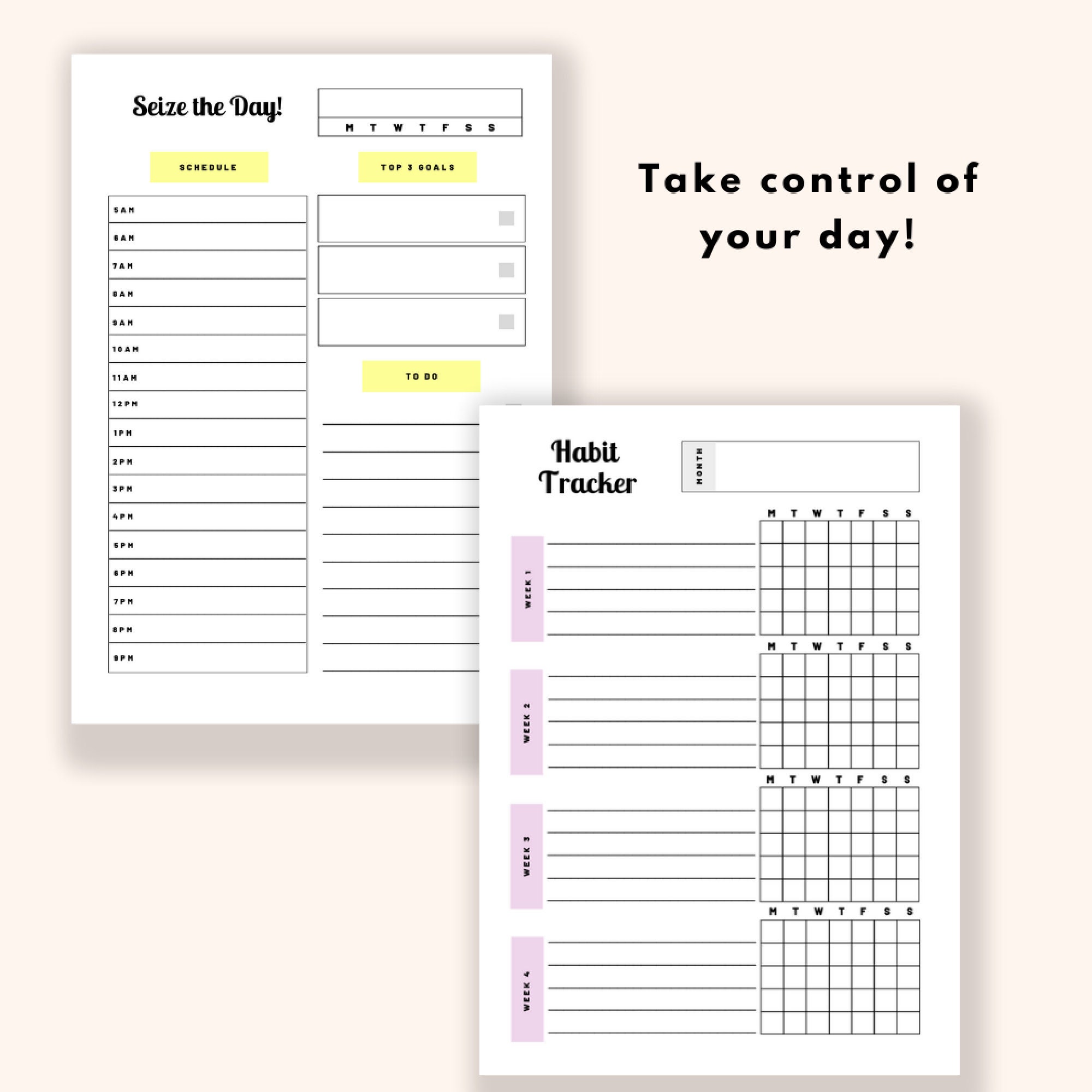 Ultimate Life Binder, Ultimate Life Planner, Printable Planner Pages
