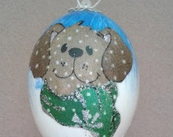 Ornament Egg, Puppy design