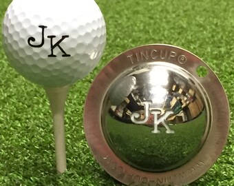 Custom Tin Cup - Initials (2 Letters)