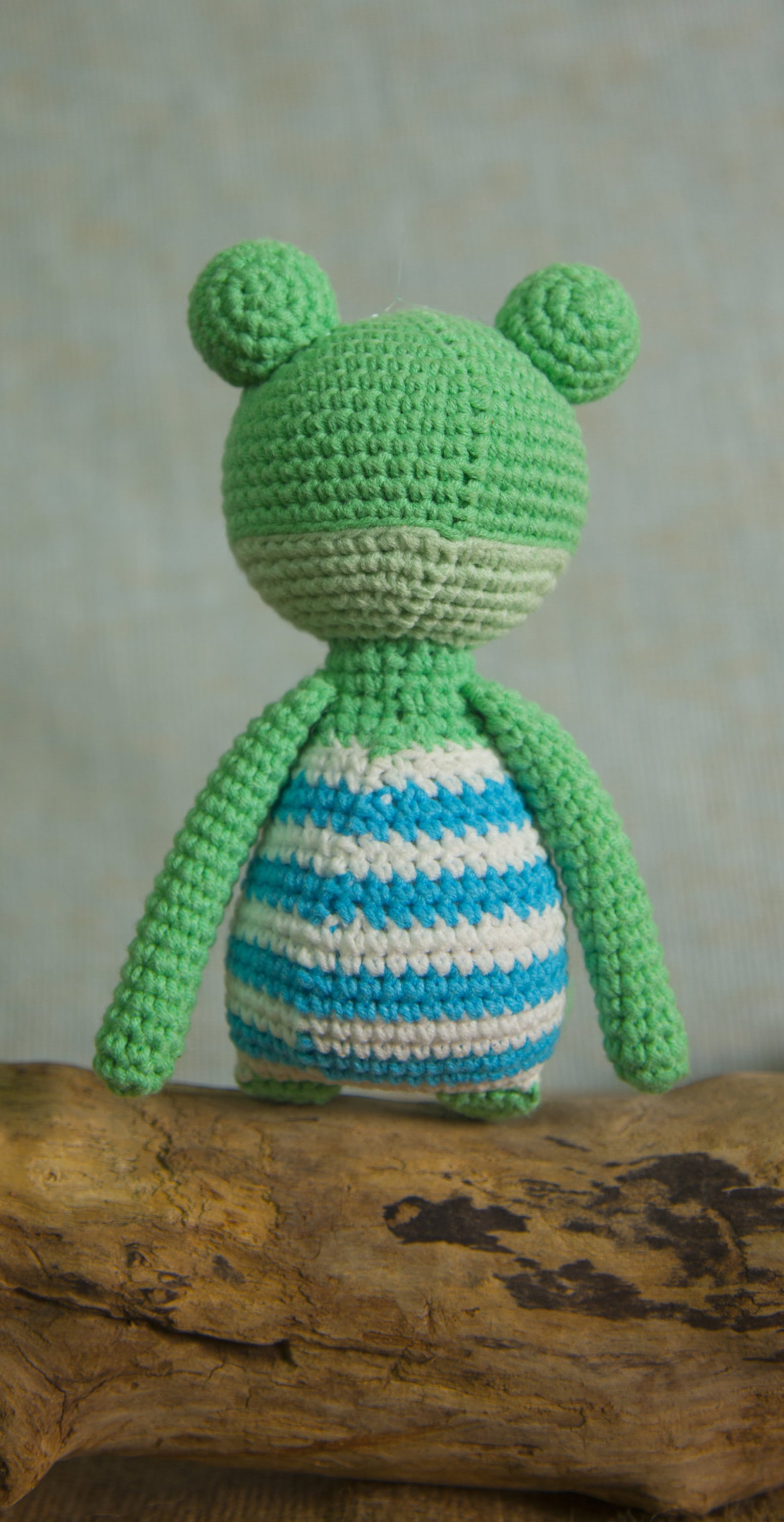 Frog Toy Amigurumi Washable Organic Knitted Doll | Etsy