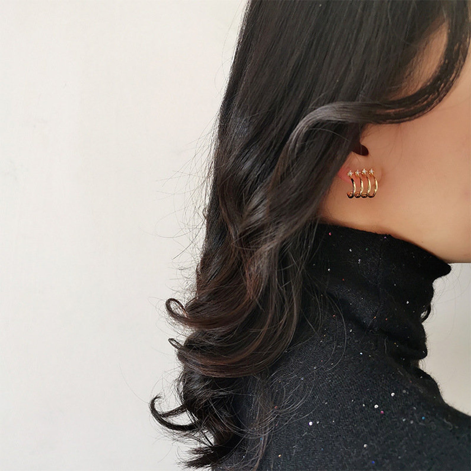 Korean earringsStud earrings925 Silver earringsSense of Etsy