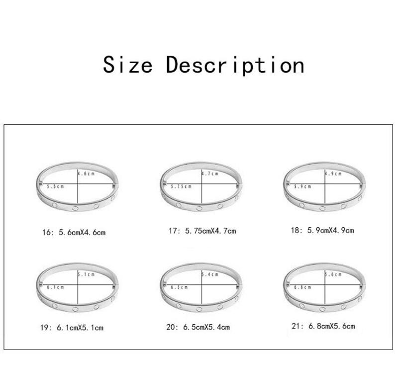 Love Bracelet Plated Luxury Bracelet High Quality Love Bracelet,Couple Bracelet,Stacking Bracelet\uff0cSlotted screw