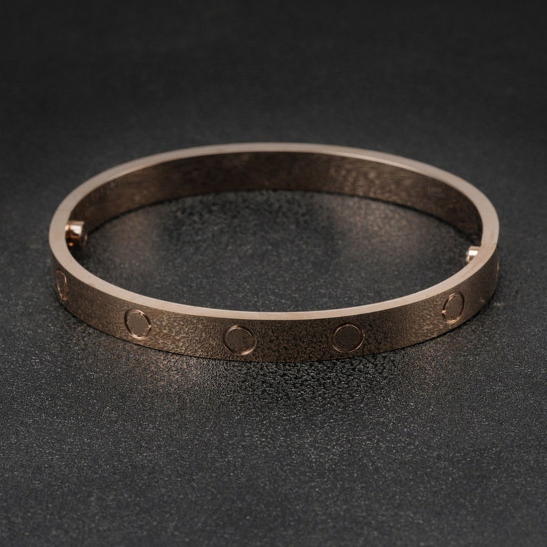 Love Bracelet Plated Luxury Bracelet High Quality Love Bracelet,Couple Bracelet,Stacking Bracelet\uff0cSlotted screw