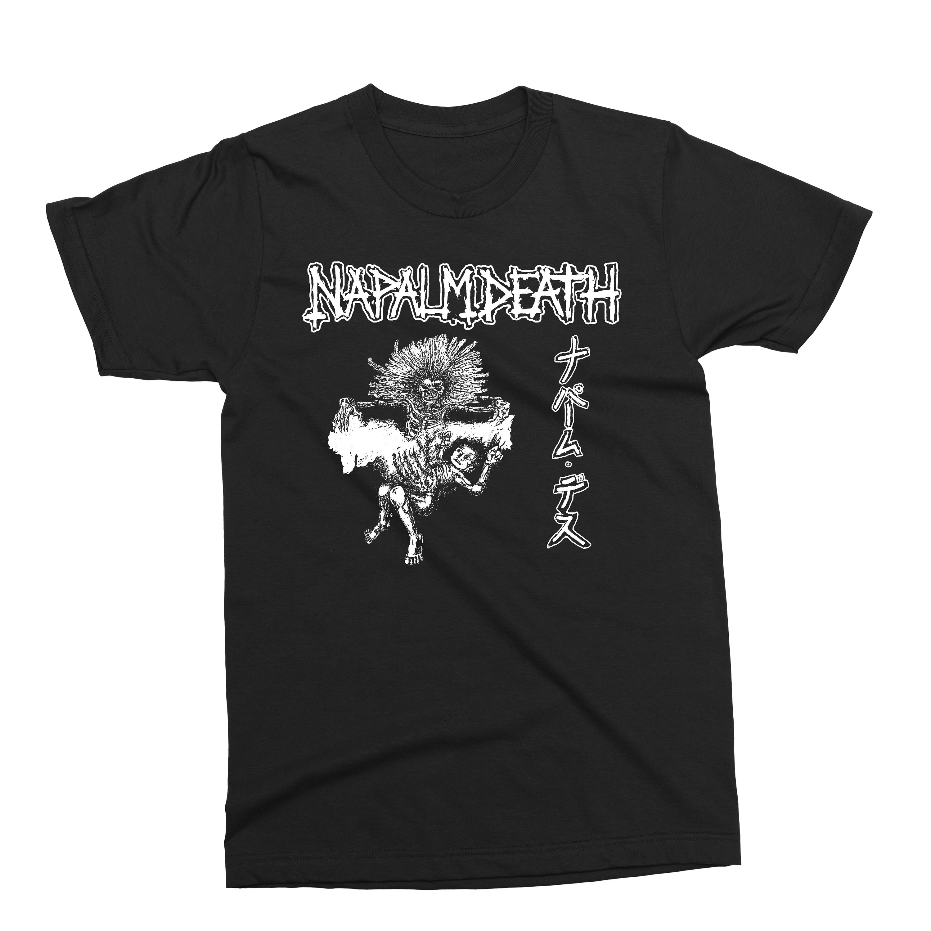 Napalm Death Tシャツ CRUST PUNK ナパームデス GISM ロックTシャツ 通販 ナパームデス NapalmDeath Tシャツ 販売