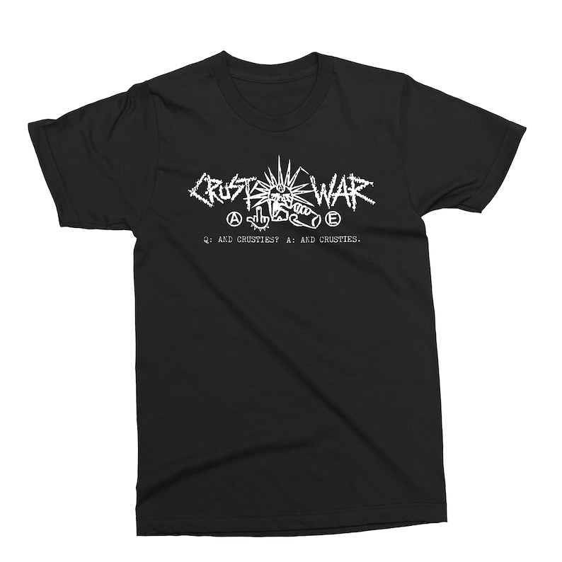CRUST WAR- Rare Shirt- Records,punk,filth,grind,vomit.af - Etsy