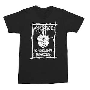 ARMISTICE - Rare Shirt- Punk, Political, phobia, harum scarum, resist and exist, vegan