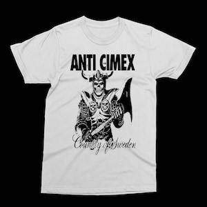 ANTI CIMEX - &#39;Country of Sweden&#39; Shirt -punk, Discharge, Amebix, Driller Killer, Thrash, crust tee