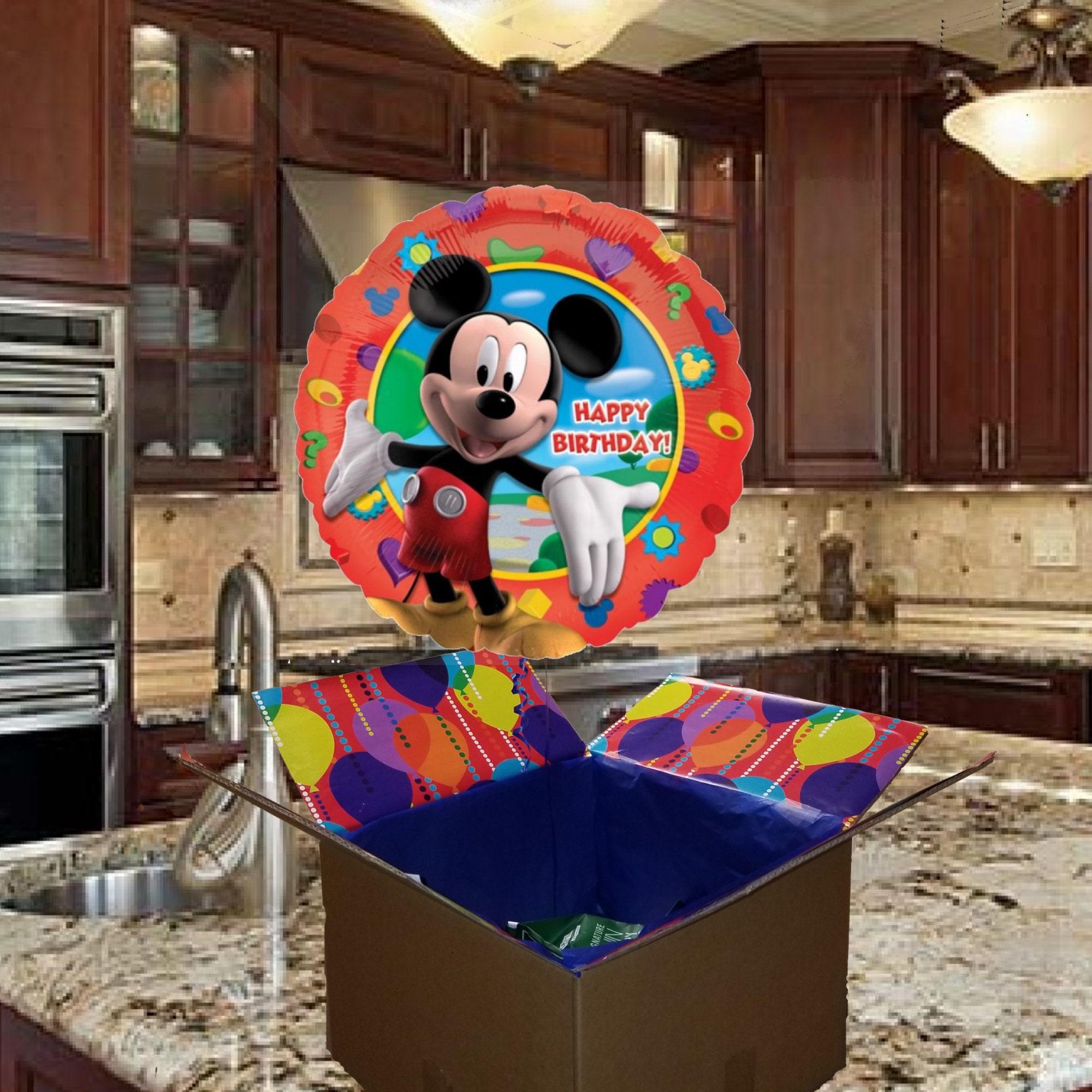 mickey mouse birthday inflatable