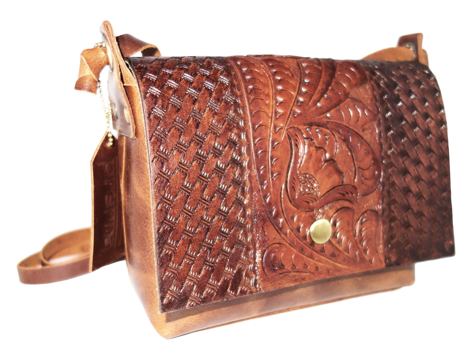 Leather Sling Bag Top Grain Leather Crossbody Bag for Women Etsy